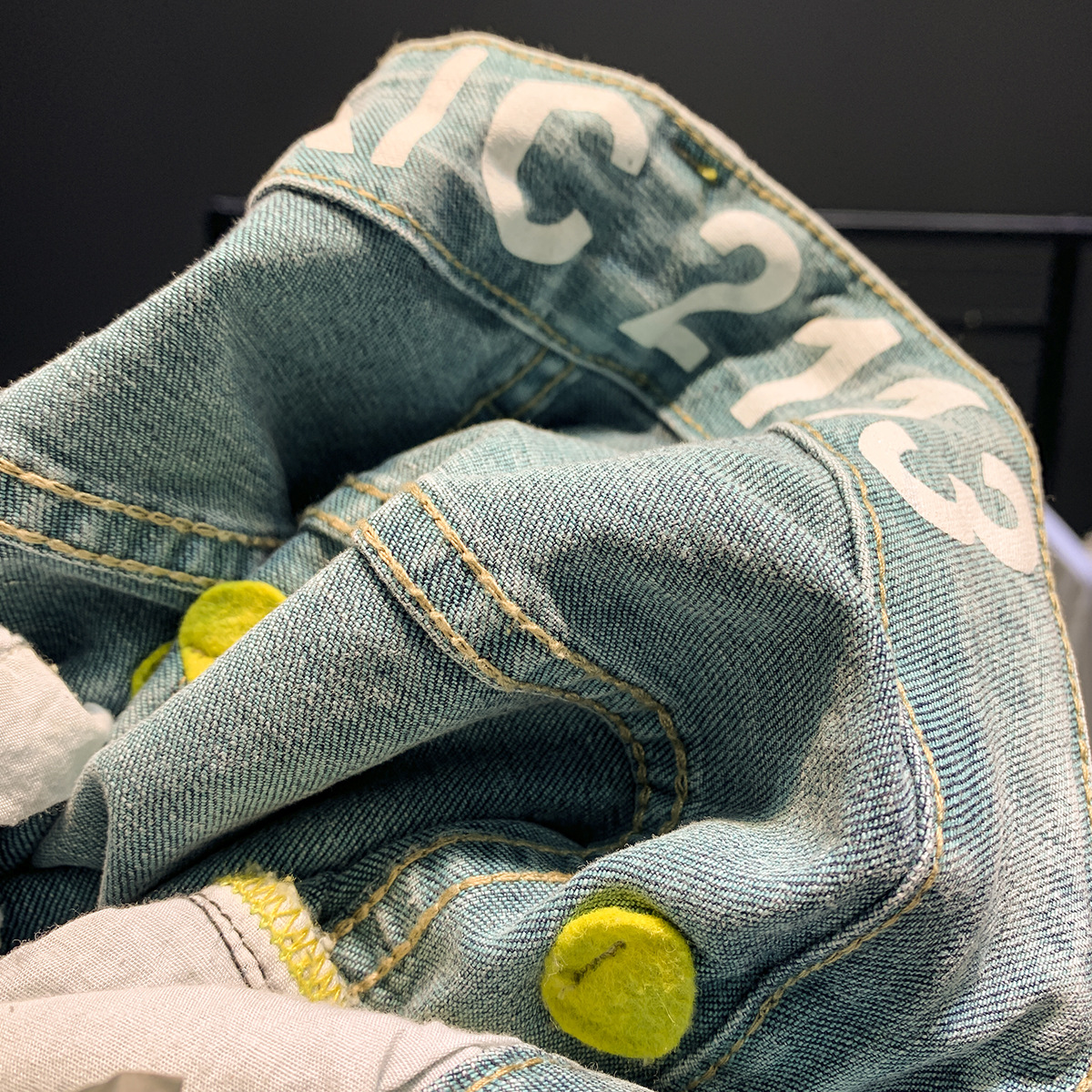 Jean délavé haut de gamme pour hommes, nouvelle marque tendance, élastique, fuselé, polyvalent, coupe ajustée, épais, printemps et automne_voghion.com