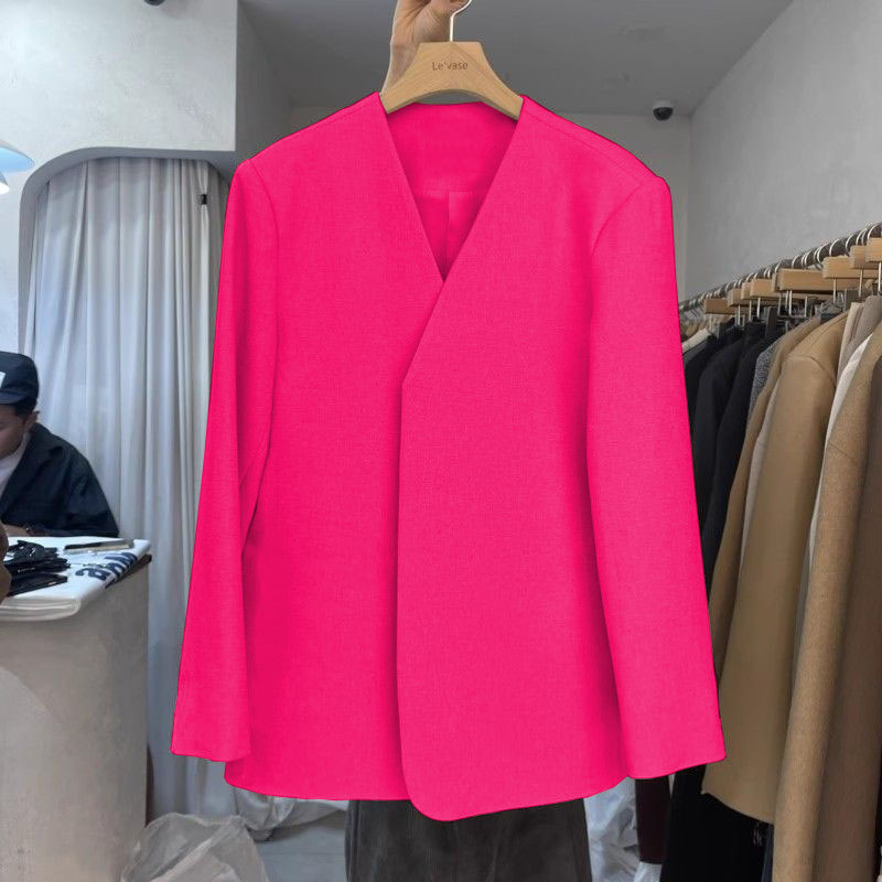 Autumn spring design fashionable elegant classic suit jacket