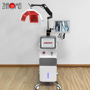 Foreign Trade Export Vertical Scalp Inspection Hair Growth Instrument with Adjustable Height Laserhairgrowth Laser Hair Growth Instrument