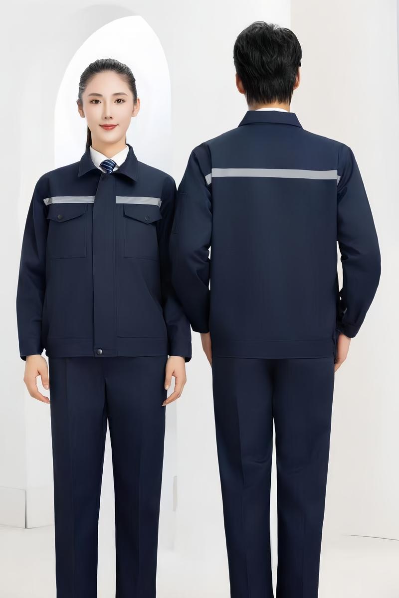 Navy blue [polyester cotton suit] / 165