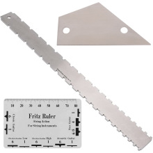 电吉他找平尺 吉他测量尺 吉他维修工具弦距尺 民谣吉他琴颈尺