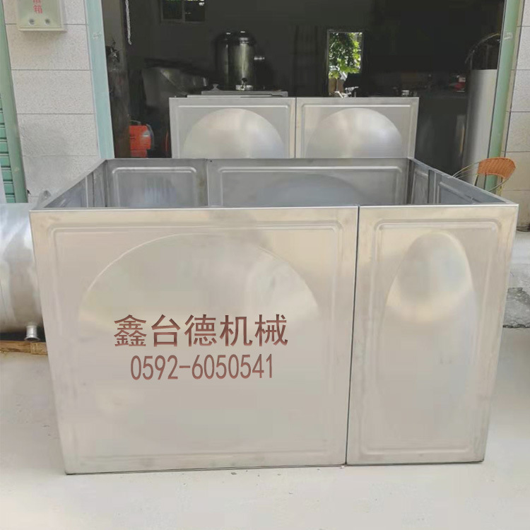 厂家供应不锈钢水箱工业储水设备聚氨酯不锈钢水箱玻璃钢水箱可选