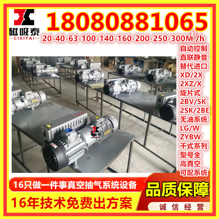 真空抽气系统机组维修/保养株洲XD系列单级旋片式真空泵 真空机