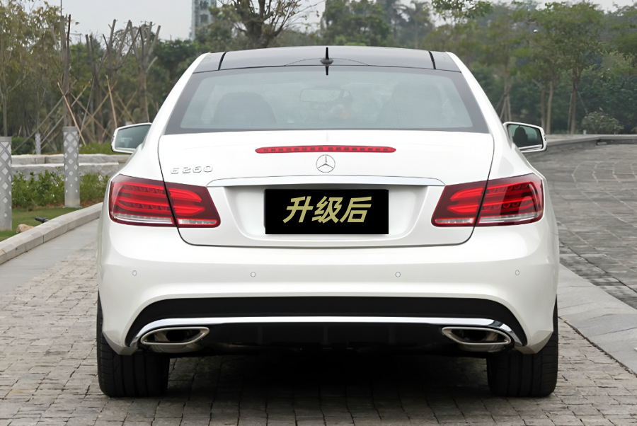 Suitable for Mercedes-Benz E-Class Coupe E200 E260 Coupe W207 Modified New Surround Headlight Front and Rear Bumper Grille