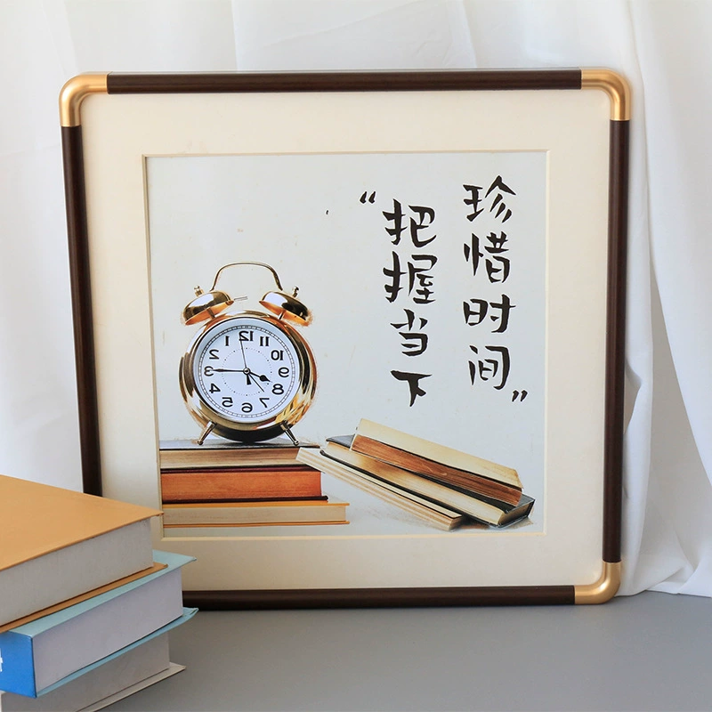 Фоторамка, новая фоторамка в китайском стиле с закругленными углами, настольная подставка для фотографий в стиле ретро для гостиной, креативная фоторамка, изысканная декоративная фоторамка.