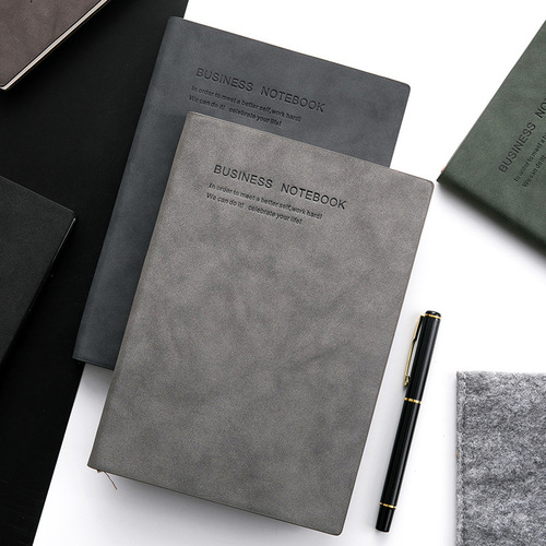 Creative Sheep Skin A5 Thick Business Notebook Meeting Record Notebook B5 Diary Notebook Wholesale