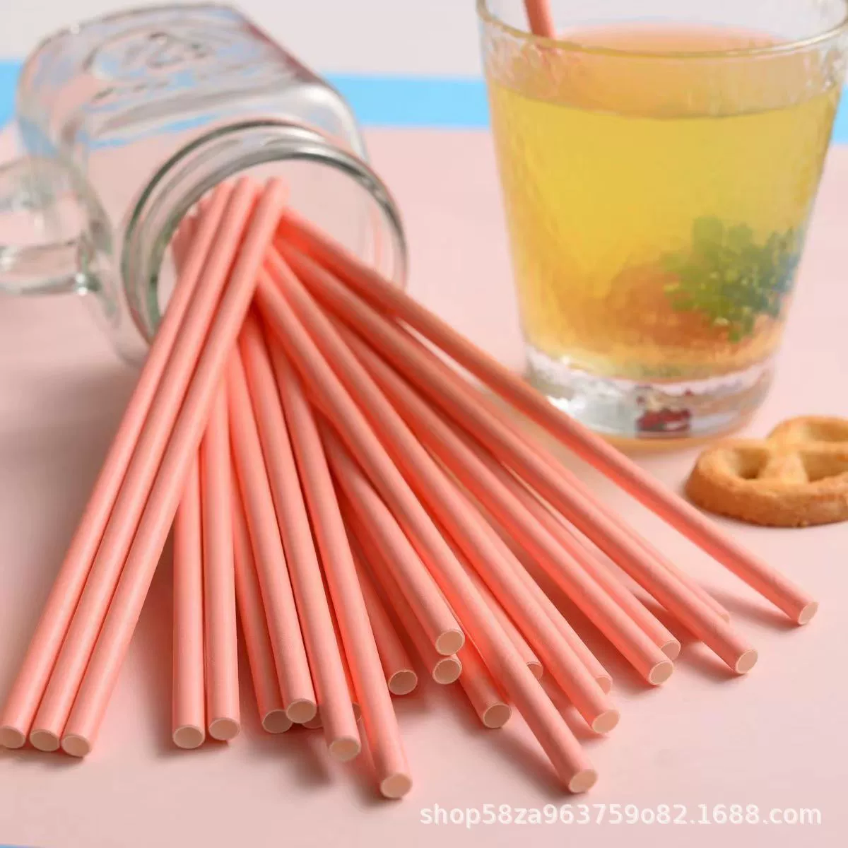 Красочные экологичные соломинки, DIY, (Физически)