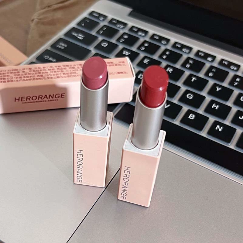 HERORANGE Magnetic matte lipstick, lip gloss, long-term effect