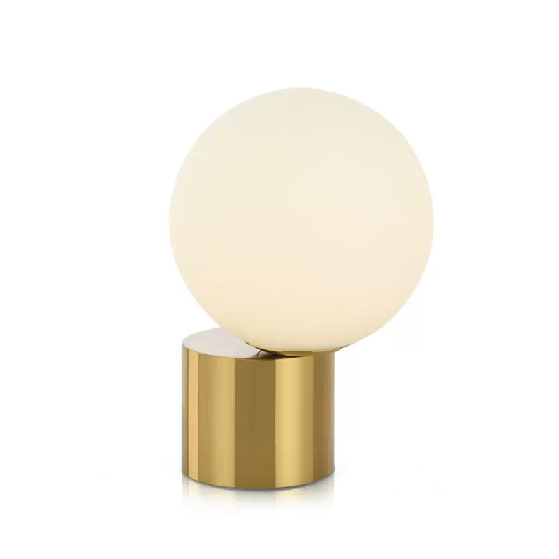 北欧简约玻璃小夜灯卧室床头灯现代书房客厅装饰氛围led护眼台灯