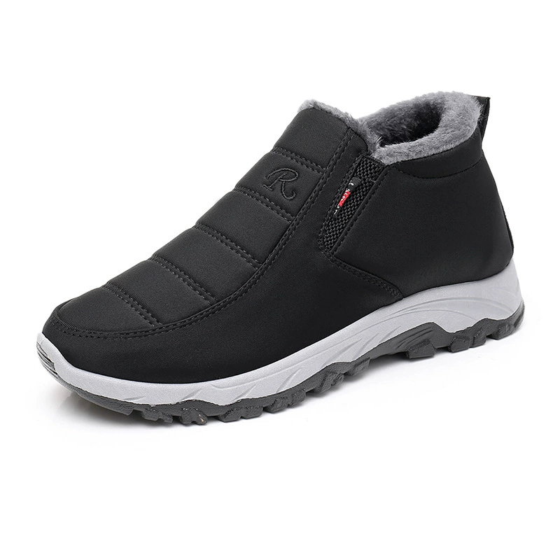 Winter warm footwear, boots for men and women, shoes for beloved, for middle age