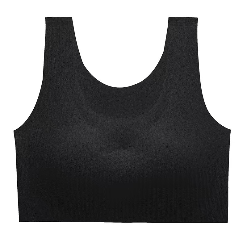 Ropa interior sin marcas para mujeres Pequeño pecho sin anillo de acero de trigo chaleco de encaje para niñas sujetador de pecho universal para estudiantes
