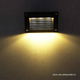 led foot lamp embedded wall lamp step lamp step lamp outdoor waterproof corner lamp stair lamp aisle lamp