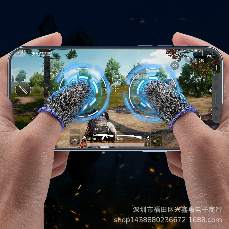 Накладки на пальцы для игровых ручек, против пота, подсобный аксессуар для «чicken» (assist), накладки для пальцев для мобильных игр, для King of Glory