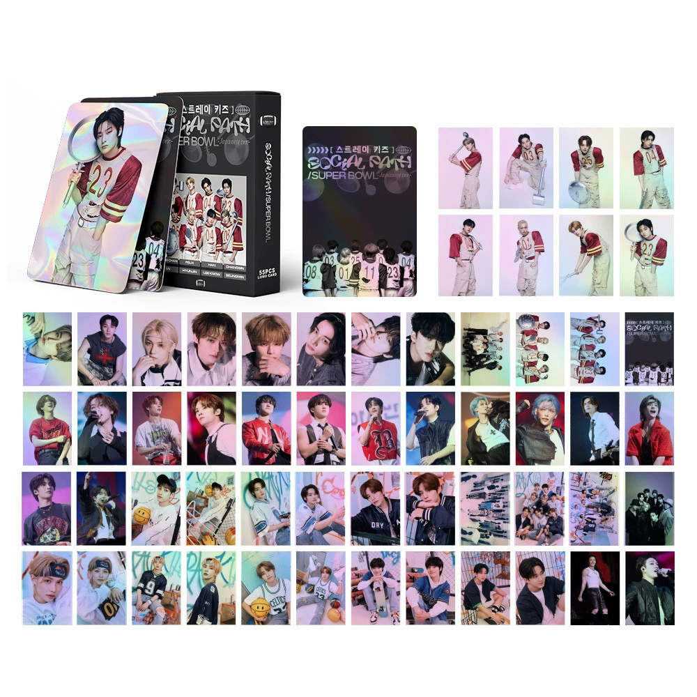 GZ эксклюзивный набор фото-карт, всего 55 карточек, корейский стиль KPOP периферия LOMO фотокарты