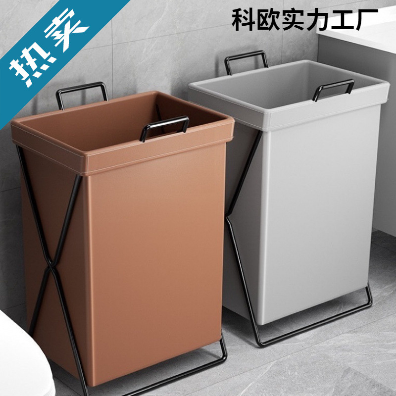 Light Luxury Laundry Basket, Dirty Clothes Hamper Storage Bin, Household Dirty Clothes Storage Artifact, Bathroom Shelf Laundry Basket