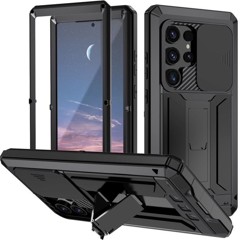 Suitable for S23 S24Ultra S25 Lens Protection Phone Case Anti-Fall Airbag Bracket Cross-Border Hot-Selling Model