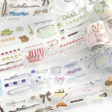 信的恋人 模切和纸胶带 塞纳晚风系列 盐系边框手帐素材diy装饰贴