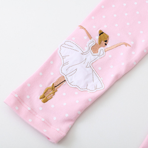 2025 Spring and Autumn New Children's Pants Wholesale for Girls, Children's Leggings, Children's Pure Cotton Outerwear Pants, Factory Wholesale and Dropshipping