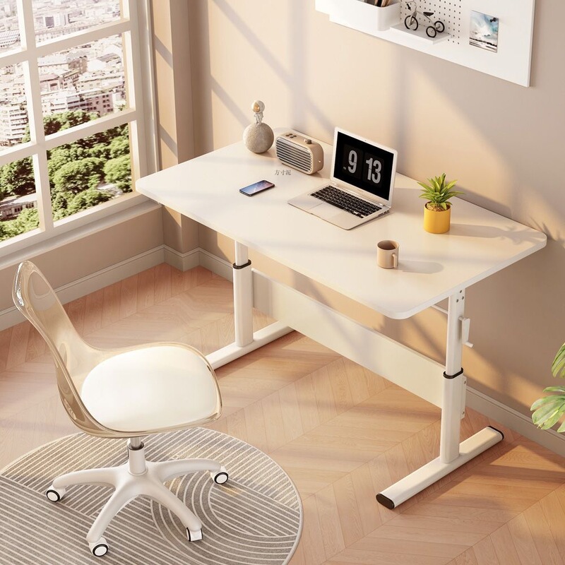 Desk Student Study Table Home Desk Desktop Writing Desk Computer Table Hand Lift Table Lift Table Factory