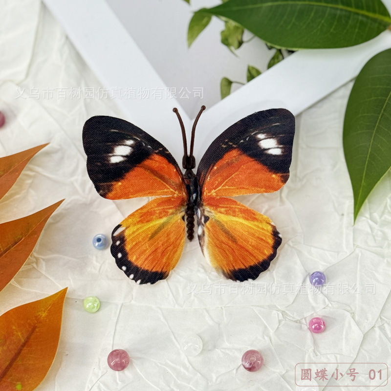 仿真花仿真蝴蝶 3D打印立体蝴蝶DIY高跟鞋鞋花饰品装饰配件氛围感|undefined
