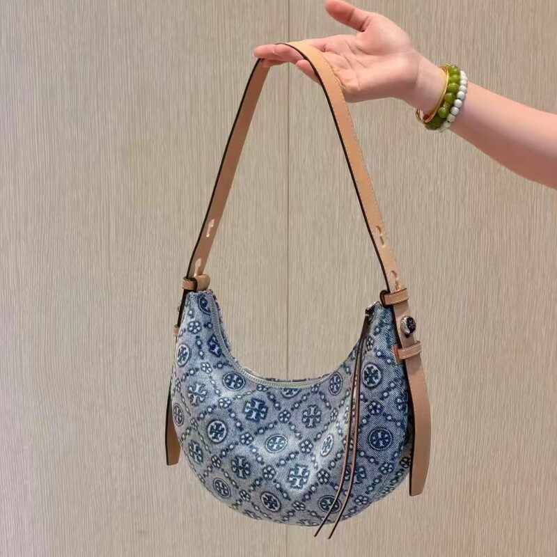 Tb Underarm Bag 2025 New Crescent Bag Presbyopic Crescent Bag Fashionable Half Moon Bag Single Shoulder Hobo Moon Bag Women's Bag Tb Underarm Bag 2025 New Crescent Bag Presbyopic Crescent Bag Fashionable Half Moon Bag Single Shoulder Hobo Moon Bag Women's Bag