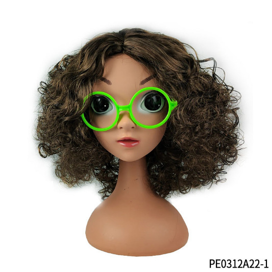 Magic Full House Party Mirabelle Wig with Glasses ENCANTO Party Dress Up Holiday Party Wig