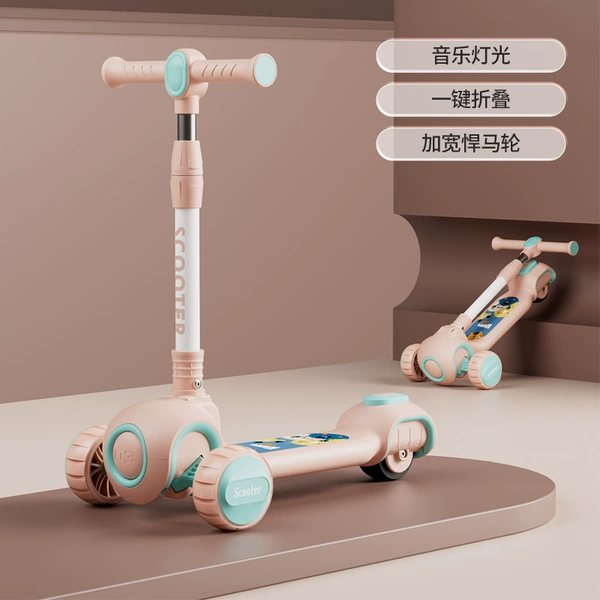 Pink + Music Light + Widthed Hummer Wheel