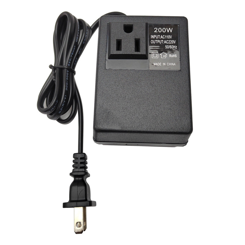 110V to 220V200W voltage converter American standard converter 200W autotransformer 220V