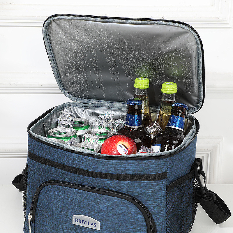 25L bolsa de aislamiento térmico al aire libre bolsa de picnic grande bolsa de tela Oxford bolsa de aislamiento térmico bolsa de hielo peva transportada por automóvil