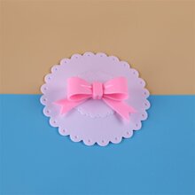 多色翠花硅胶杯盖蝴蝶结公仔 陶瓷杯子玻璃防尘  日常用品