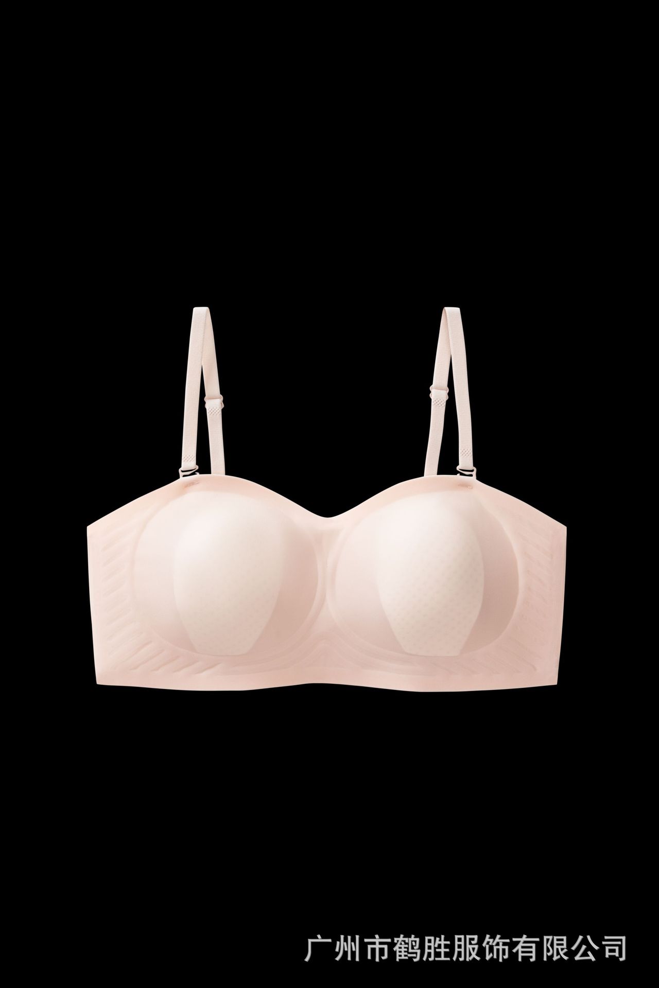 Taza de orejas de conejo ligera y sin costuras La ropa interior de niña de verano es delgada, soporte suave, sujetador de pecho de colección lateral alta