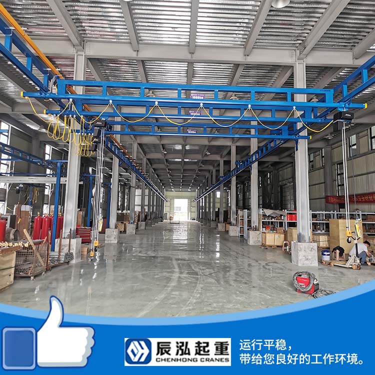 电动组合式刚性KBK轨道吊机KBK柔性起重机摩擦系数小噪音轻小行吊