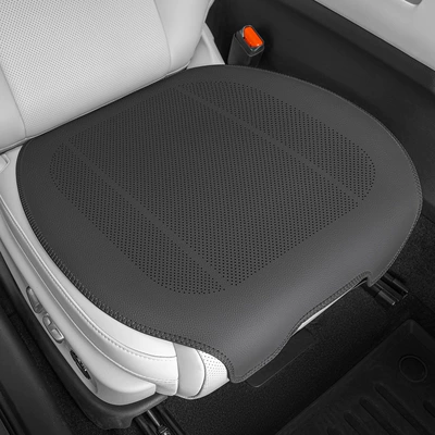 Pad Car Interior Cushion Three-Piece | Seat cushion, seat cover - half-package-noble-black-single-seat