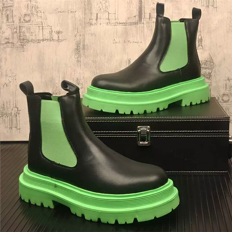 Новые осенне-зимние ботинки martin, мужские белые ботинки на толстой подошве, универсальные легкие короткие ботинки на платформе в британском стиле для мужчин