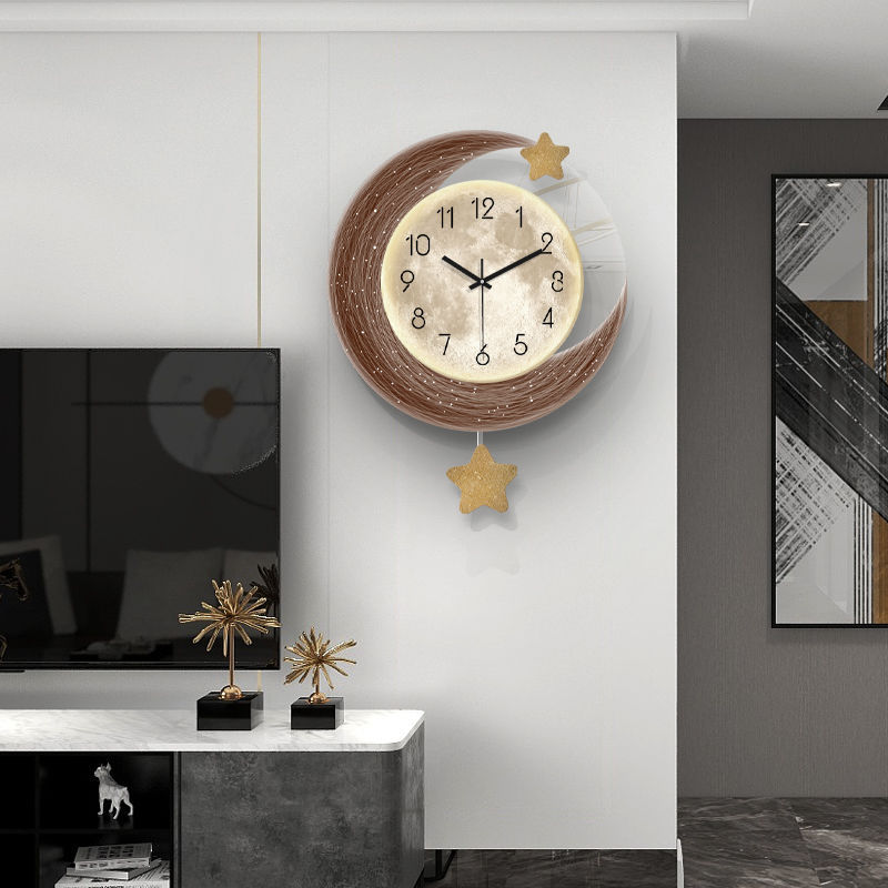 Silent Wall Clock Modern Simple Fashion Creative Clock Living Room Dining Room Elegant 2025 New Home Clock Wall Hanging