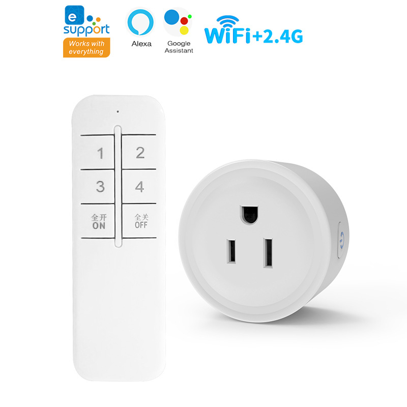 Smart wifi socket Yiweilian app timed remote control socket European standard British standard American standard Japanese standard plug voice