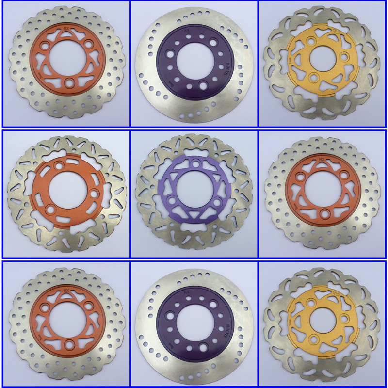 电动车碟刹盘摩托车刹车片前碟刹盘后刹车盘改装龟车刹车盘摩擦片
