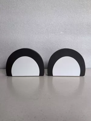 Other Automotive Exterior Supplies car decoration bear ears - black-and-white-pair-1513cm