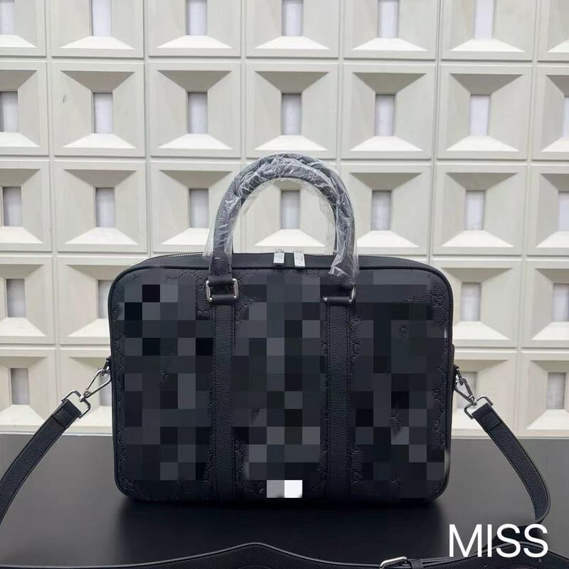 Portable Storage Bag, Portable Thickened Briefcase, New Men's Bag, Computer Bag, Classic Versatile High-End Quality Portable Storage Bag, Portable Thickened Briefcase, New Men's Bag, Computer Bag, Classic Versatile High-End Quality