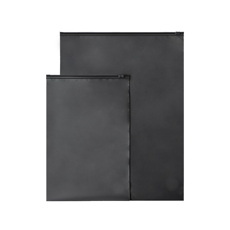 グレーつや消し半透明ジッパーバッグビニール袋衣類包装袋マットシルバーグレー CPE ユニバーサル包装袋|undefined
