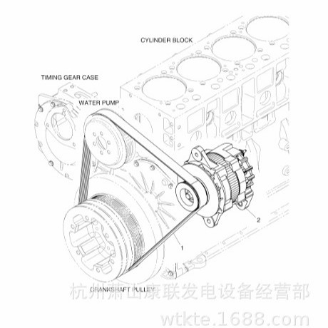 300901-00238 发电机L136T斗山
