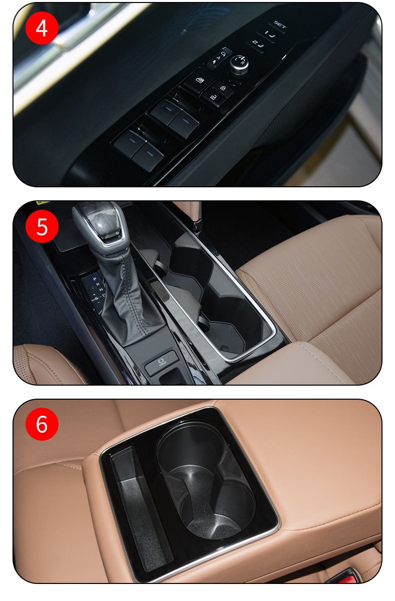 Suitable for 18-25 Toyota Camry Center Console Gear Interior Car Stickers Modified Paint Transparent Tpu Protective Film