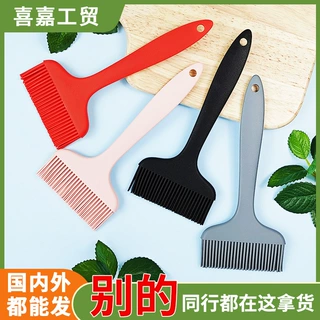 厂家BBQ烧烤油刷羊排上油食品级硅胶刷子耐高温硅胶油刷贴牌加工