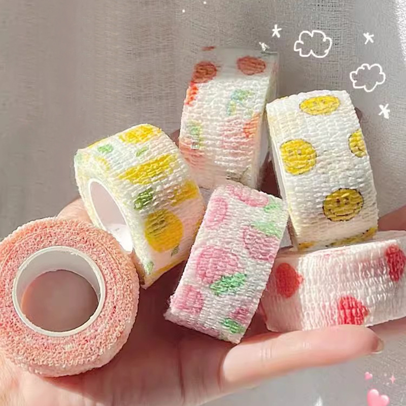 Student Writing Finger Protection Bandage, Cute Self-Adhesive Finger Joint Protective Cover, Anti-Wear Callus Finger Elastic Tape
