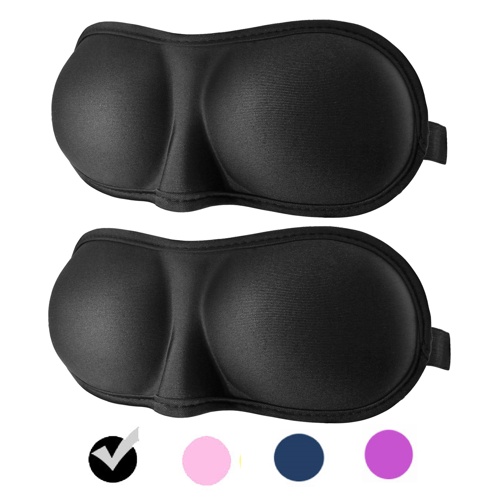 Transfronterizo 3D dormir máscara de ojo tridimensional espuma de memoria sombreado a través de la siesta máscara de ojo de aire venta directa al por mayor