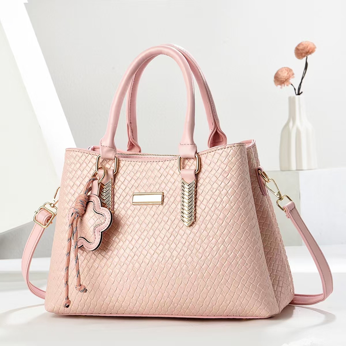 Bolso de mujer 2025 nuevo bolso de hombro de moda simple urbano bolso simple de mujer bolso de mensajero de gran capacidad image 12