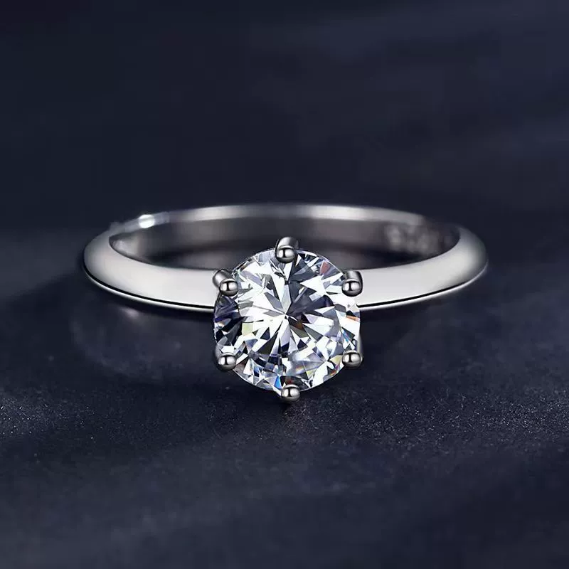 Серебряное кольцо 925 пробы, регулируемый one-size, простой элегантный дизайн для свадьбы/помолвочного события