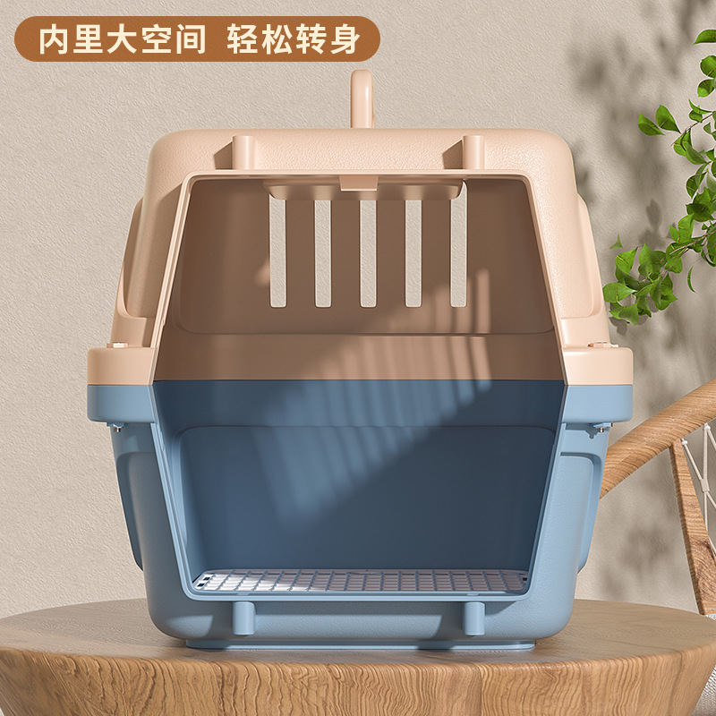 (impuestos incluidos) aviones para mascotas, maletas para gatos y perros, maletas de envío, bolsas para gatos generales de cuatro estaciones gruesas