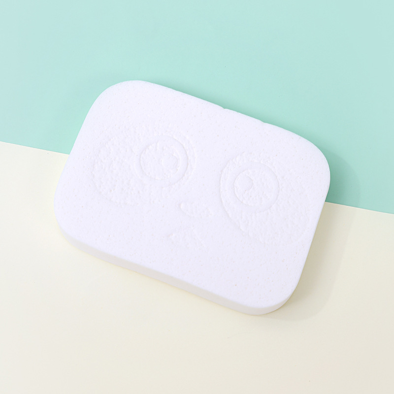 Personalizado de fábrica engrosado 18T limpiador facial limpiador algodón color limpiador aleatorio limpiador limpiador limpiador limpiador limpiador agradable para la piel esponja PVA