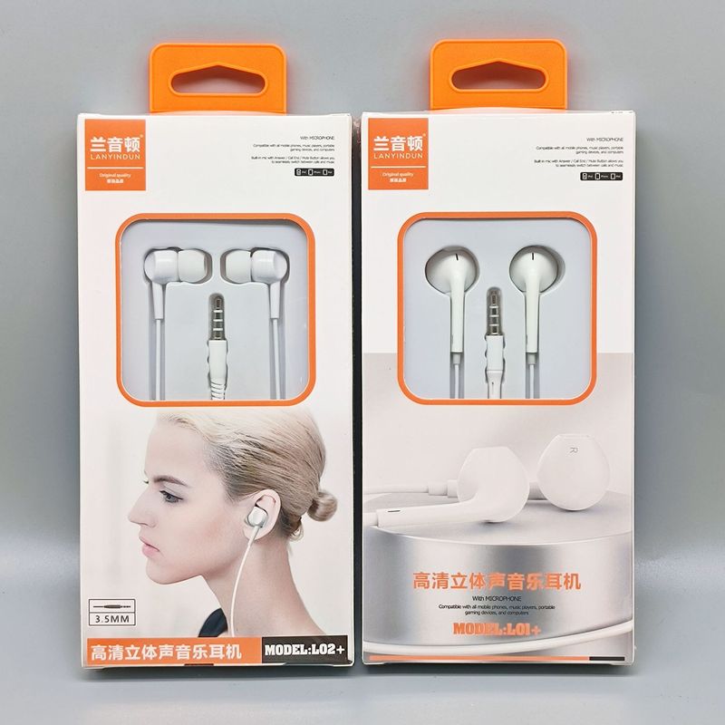 3.5mm mobile phone wired headset for OPPO Huawei vivo Android round hole in-ear half in-ear wired headset 3.5mm mobile phone wired headset for OPPO Huawei vivo Android round hole in-ear half in-ear wired headset